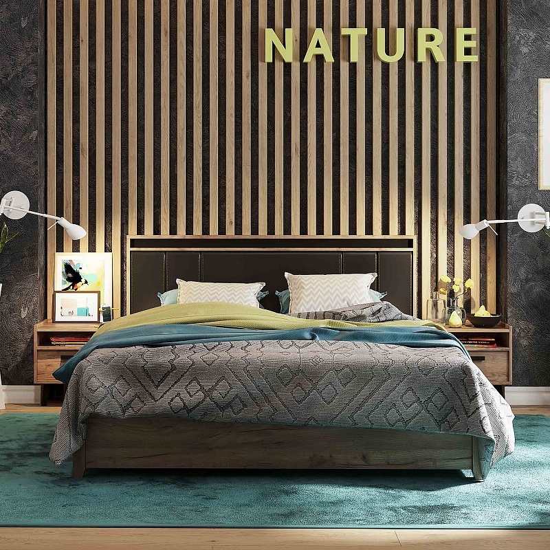 Nature 307 кровать люкс 1600